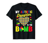 Ma Fille autiste est la Bombe de l'Autisme T-Shirt