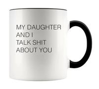 Ma Fille Et Moi, On Dit Du Mal De Toi Tasses À Thé Jolis Tasse À Café Pratiques Mug Pour Travail Cappuccino Chocolat Chaud 330Ml