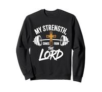 Ma Force Vient du Seigneur Jésus-Christ Sweatshirt