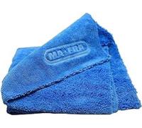 Ma-Fra A0188, Chiffons Double Face, Chiffon en Microfibre à Double Couche pour enlever Les scellants, Les cires liquides et à Utiliser Pendant la Phase de Polissage, 40 x 40 cm