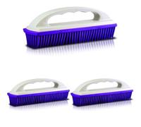 MA-FRA, Brosse de Retrait des Poils d’Animaux, Poils en Caoutchouc, Adapté Aux Sièges, aux Tapis et aux Coussins (Lot de 3)