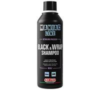 Ma-Fra, Maniac Car Detailing Line, Black & Wrap Shampoing, shampoing Auto 2 en 1 Lave et Protège avec action brillante, anti-taches et effet anticalcaire, pour voitures noires mates ou emballées,