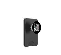 Ma Grand-mère est Italienne, Rien ne m'effraie PopSockets PopWallet pour MagSafe
