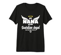 Ma Grand-mère est Mon Ange, Elle Veille sur Moi en mémoire T-Shirt Haut de Gamme