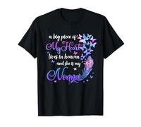 Ma Grand-mère et Petite-Fille commémorative « Ma Grand-mère VIT au Paradis » T-Shirt