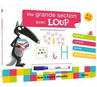 MA GRANDE SECTION AVEC LOUP - LIVRE-ARDOISE NED