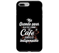 Ma Grande Sœur ainée comme Le Café Humour Coque pour iPhone 7 Plus/8 Plus