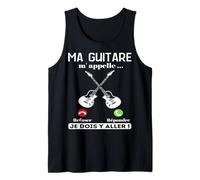 Ma Guitare M' Appelle Humour Guitariste Musicien Cadeau Débardeur
