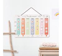 Ma jolie semaine-tableau magnétique pour apprendre à se repérer dans le temps