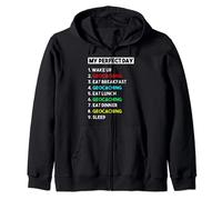 Ma journée parfaite de géocaching pour le géocaching Sweat à Capuche