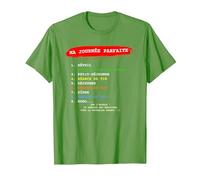 Ma journée Parfaite de tir Sportif, J'aime Le Tir Airsoft T-Shirt, Homme, Herbe, L