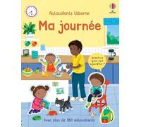 Ma journée - Premiers autocollants - Holly Bathie - Usborne - broché - Document jeunesse