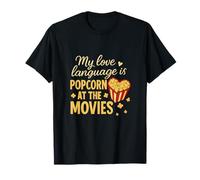 Ma langue d'amour, c'est le pop-corn au cinéma T-Shirt