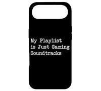 Ma liste de Lecture est Just Gaming Bande sonore Citation Amusante pour Joueur Coque pour iPhone Air