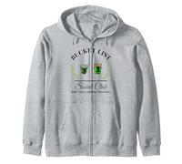 Ma liste de seau pour joueur de golf et seau à bière Sweat à Capuche
