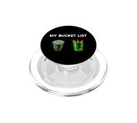 Ma liste de seaux drôle de Joueur de Golf et Blague de Seau à bière PopSockets PopGrip pour MagSafe