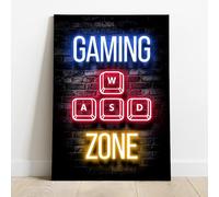 Ma Little Canv Affiche Gamer Décoration Murale - Gamer Poster, Deco Gaming, Affiche murale, Deco chambre | Sans Cadres 30x40cm (Affiche 2)