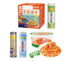 Ma Liu Ji Nouilles mélangées à l'huile pimentée à l'ail (24 paquets)