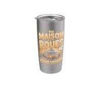 Ma Maison A Des Roues Zéro Voisin Vanlife Gobelet isotherme en acier inoxydable double paroi