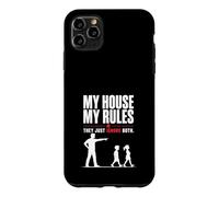Ma Maison Mes Règles Papa Humour Drôle Coque pour iPhone 11 Pro Max