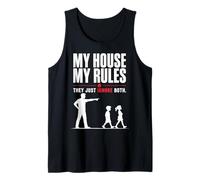 Ma Maison Mes Règles Papa Humour Drôle Débardeur