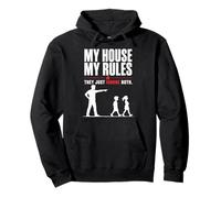 Ma Maison Mes Règles Papa Humour Drôle Sweat à Capuche