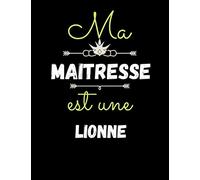 ma maitresse est une lionne: cadeau personnalisà maitresse, pour dire merci à sa maitresse en fin d'année scolaire