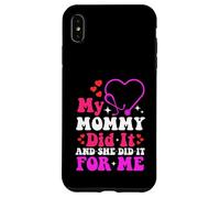 Ma Maman l'a Fait et Elle l'a Fait pour Moi, Maman, infirmière diplômée Coque pour iPhone XS Max