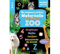 MA MATERNELLE avec UNE SAISON AU ZOO - MOYENNE SECTION - Collectif - Larousse - broché - Scolaire / Universitaire