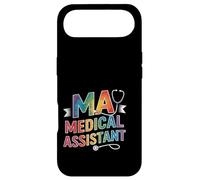 MA Medical Assistant Stéthoscope Arc-en-Ciel avec Dicton Amusant Coque pour iPhone Air