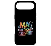 MA Medical Assistant Stéthoscope Arc-en-Ciel avec Dicton Amusant Coque pour iPhone Air