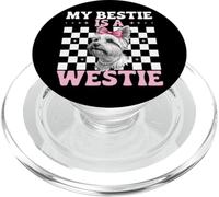 Ma Meilleure Amie est Une Chienne Westie West Highland Terrier PopSockets PopGrip pour MagSafe