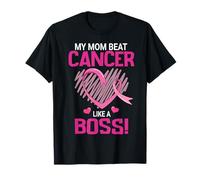 Ma mère a vaincu Le Cancer du Sein comme Un Boss, Une guerrière et Un survivant T-Shirt