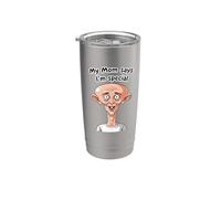 Ma mère dit que je suis spéciale Gobelet isotherme en acier inoxydable double paroi