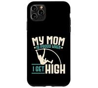 Ma mère est fière Quand Je Fais du Saut à la Perche Coque pour iPhone 11 Pro Max