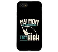Ma mère est fière Quand Je Fais du Saut à la Perche Coque pour iPhone SE (2020) / 7/8