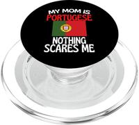 Ma mère est Portugaise Rien ne me Fait Peur drôle Maman PopSockets PopGrip pour MagSafe