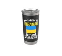 Ma mère est ukrainienne, rien ne m'effraie, maman drôle Gobelet isotherme en acier inoxydable double paroi