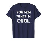 Ma mère Pense Que Je suis Cool Milhouse T-Shirt, Homme, Bleu Marine, XL