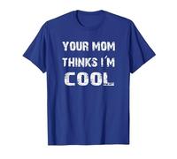 Ma mère Pense Que Je suis Cool Milhouse T-Shirt, Homme, Bleu Royal, S