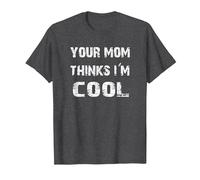 Ma mère Pense Que Je suis Cool Milhouse T-Shirt, Homme, Chiné Foncé, S