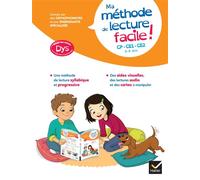 Ma méthode de lecture syllabique facile ! – Enfants DYS – CP-CE1-CE2 – 6-9 ans – Hatier