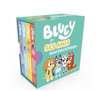 Ma Mini Bibliothèque Bluey Et Ses Amis - Coffret En 4 Volumes : Indy Et Rusty - Lucky Et Mackenzie - Honey Et Chloé - Snickers Et Coco