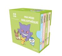 Ma Mini Bibliothèque Pokémon - Coffret En 4 Volumes : Ectoplasma, Evoli, Tiplouf, Pikachu