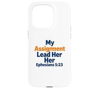 Ma Mission l'a Conduite (Éphésiens 5:23) La Foi chrétienne Coque pour iPhone 15 Pro