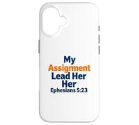 Ma Mission l'a Conduite (Éphésiens 5:23) La Foi chrétienne Coque pour iPhone 16