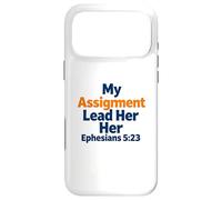 Ma Mission l'a Conduite (Éphésiens 5:23) La Foi chrétienne Coque pour iPhone 17 Pro Max
