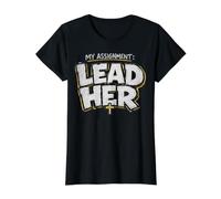 Ma Mission l'a menée T-Shirt Graphique avec Valeur