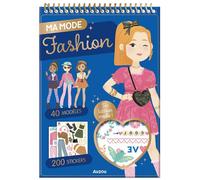 Ma mode fashion - 40 modèles - 200 stickers - des tattoos ! - Ophélie Ortal - Auzou Philippe Eds - broché - Document jeunesse