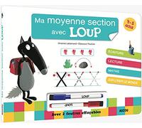 Ma moyenne section avec Loup : Avec deux feutres effaçables